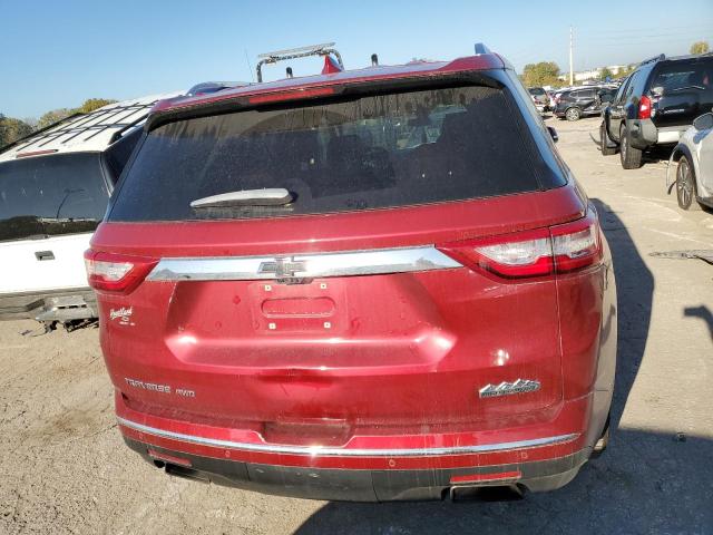 1GNEVJKW2KJ215768 - 2019 CHEVROLET TRAVERSE HIGH COUNTRY RED photo 6