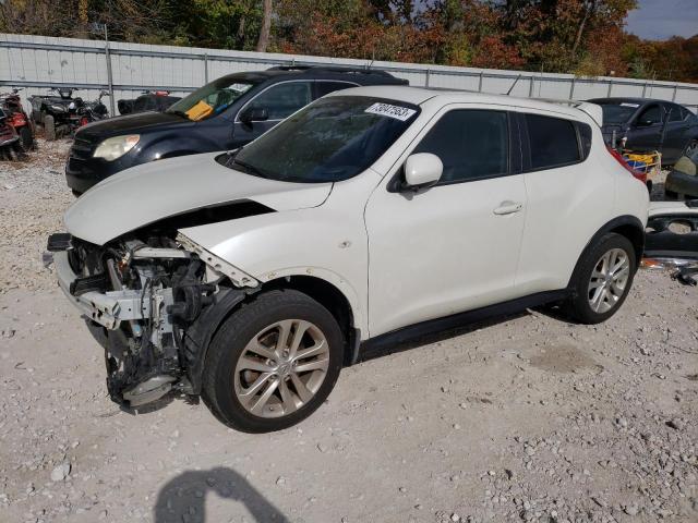 JN8AF5MVXDT209597 - 2013 NISSAN JUKE S WHITE photo 1