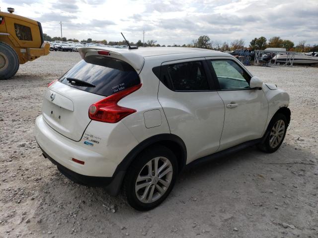 JN8AF5MVXDT209597 - 2013 NISSAN JUKE S WHITE photo 3