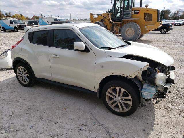 JN8AF5MVXDT209597 - 2013 NISSAN JUKE S WHITE photo 4