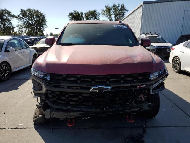 1GNSKPKD9PR202506 - 2023 CHEVROLET TAHOE K1500 Z71 RED photo 5