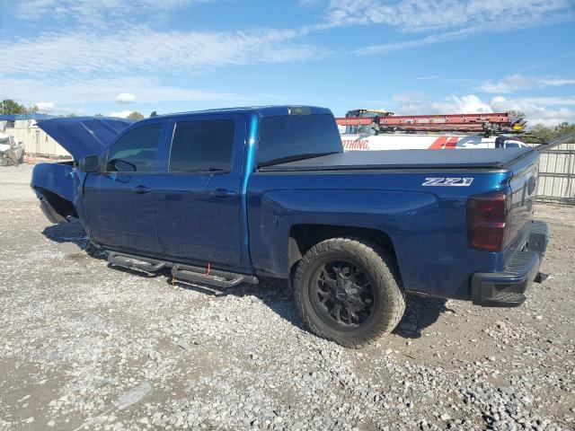 3GCUKRECXGG371417 - 2016 CHEVROLET SILVERADO K1500 LT BLUE photo 2