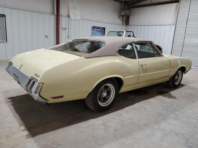 332770E188268 - 1970 OLDSMOBILE CUTLASS YELLOW photo 3