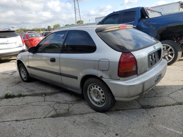 2HGEJ6424VH109535 - 1997 HONDA CIVIC CX SILVER photo 2