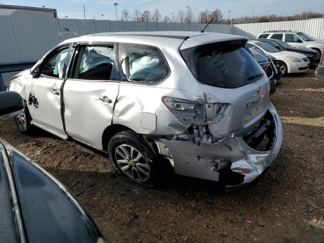 5N1AR2MMXDC647881 - 2013 NISSAN PATHFINDER SILVER photo 2