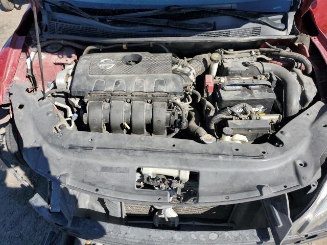 3N1AB7AP6DL772226 - 2013 NISSAN SENTRA S 红色 照片 11
