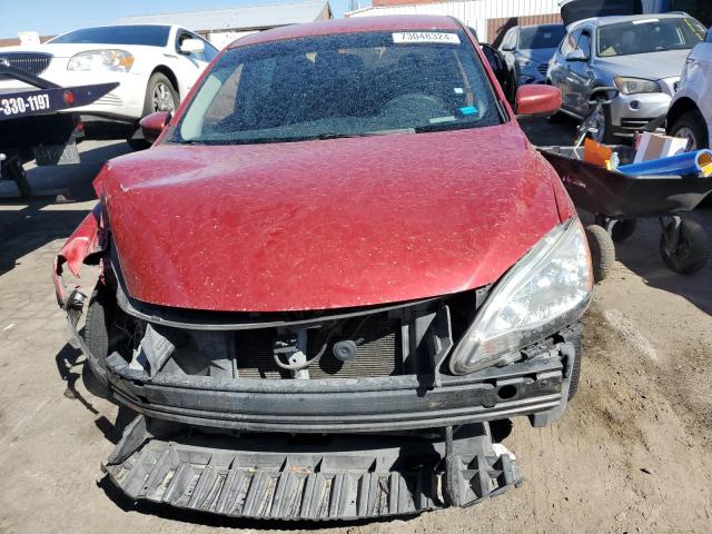 3N1AB7AP6DL772226 - 2013 NISSAN SENTRA S 红色 照片 5