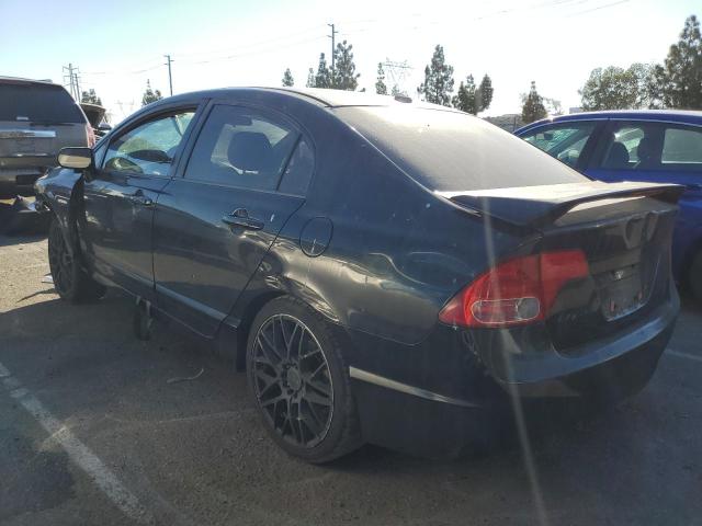 2HGFA169X8H334614 - 2008 HONDA CIVIC EXL BLACK photo 2