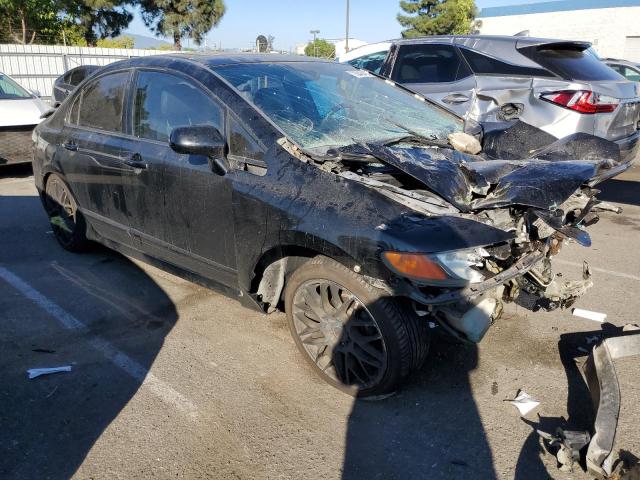 2HGFA169X8H334614 - 2008 HONDA CIVIC EXL შავი ფოტო 4