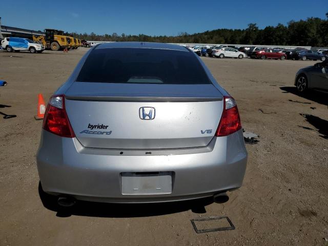 1HGCS2B87AA006302 - 2010 HONDA ACCORD EXL SILVER photo 6