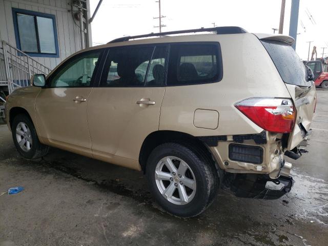 JTEDS41A892079005 - 2009 TOYOTA HIGHLANDER GOLD photo 2