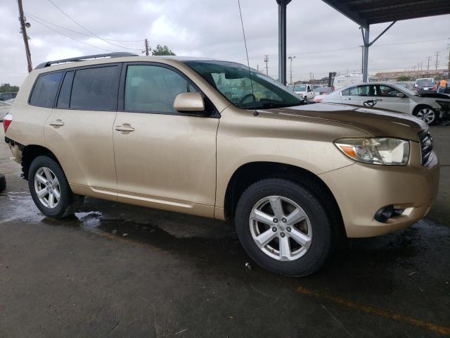 JTEDS41A892079005 - 2009 TOYOTA HIGHLANDER GOLD photo 4