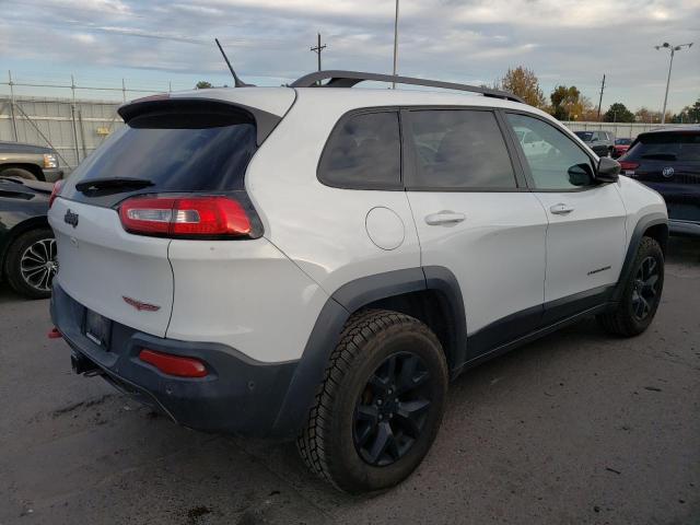 1C4PJMBS9EW296674 - 2014 JEEP CHEROKEE TRAILHAWK WHITE photo 3