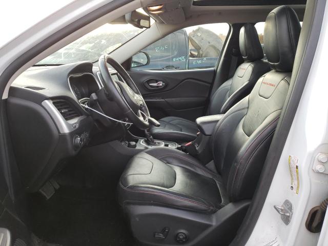 1C4PJMBS9EW296674 - 2014 JEEP CHEROKEE TRAILHAWK WHITE photo 7