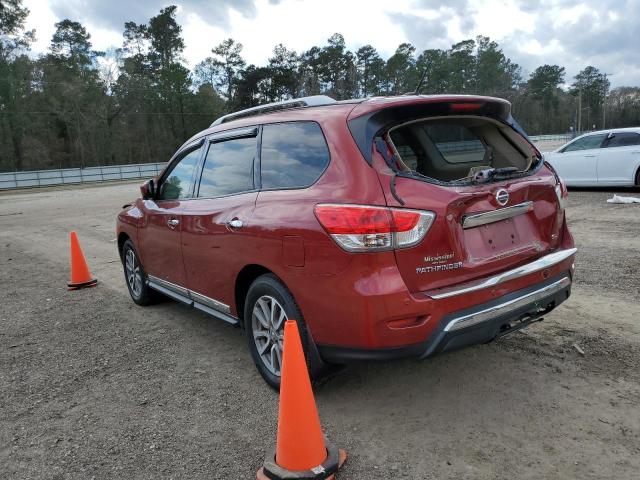 5N1AR2MN1FC720678 - 2015 NISSAN PATHFINDER S 红色 照片 2