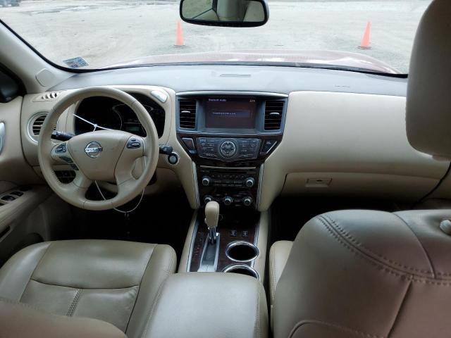 5N1AR2MN1FC720678 - 2015 NISSAN PATHFINDER S 红色 照片 8