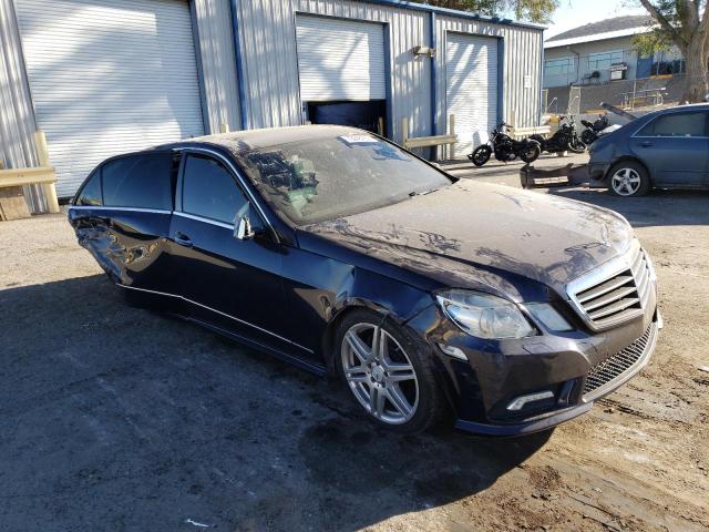 WDDHF5GB6AA089077 - 2010 MERCEDES-BENZ E 350 BLUE photo 4