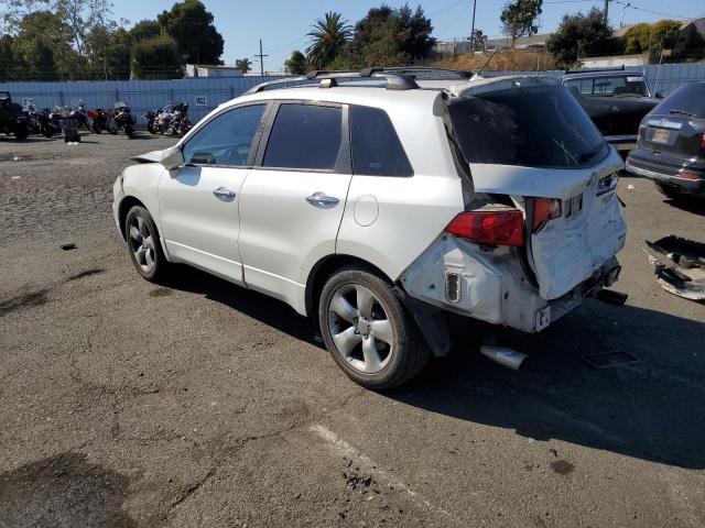 5J8TB18277A002899 - 2007 ACURA RDX WHITE photo 2