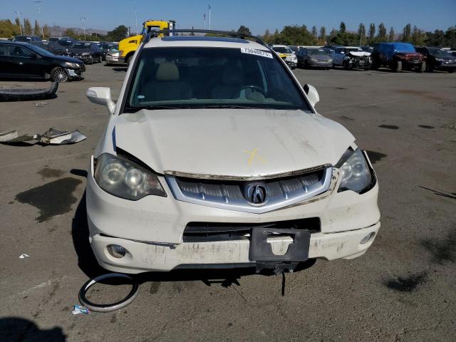 5J8TB18277A002899 - 2007 ACURA RDX WHITE photo 5