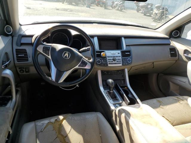 5J8TB18277A002899 - 2007 ACURA RDX WHITE photo 8