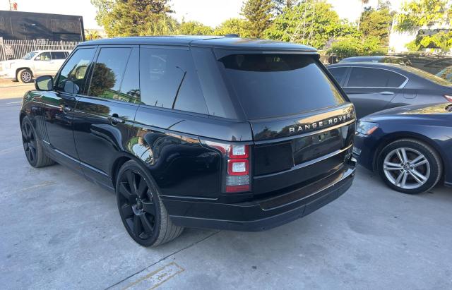 SALGV2EF8EA138050 - 2014 LAND ROVER RANGE ROVE AUTOBIOGRAPHY BLACK photo 3