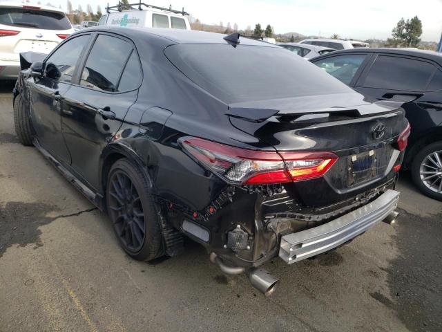 4T1KZ1AK5MU056515 - 2021 TOYOTA CAMRY TRD BLACK photo 2