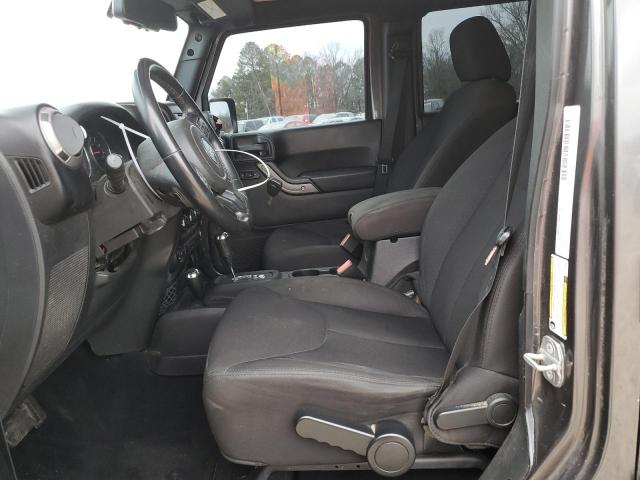 1C4BJWDG9EL183405 - 2014 JEEP WRANGLER U SPORT ნაცრისფერი ფოტო 7