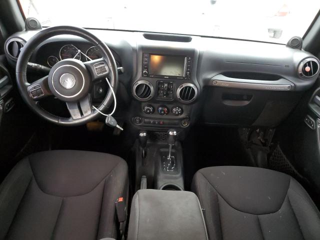 1C4BJWDG9EL183405 - 2014 JEEP WRANGLER U SPORT ნაცრისფერი ფოტო 8