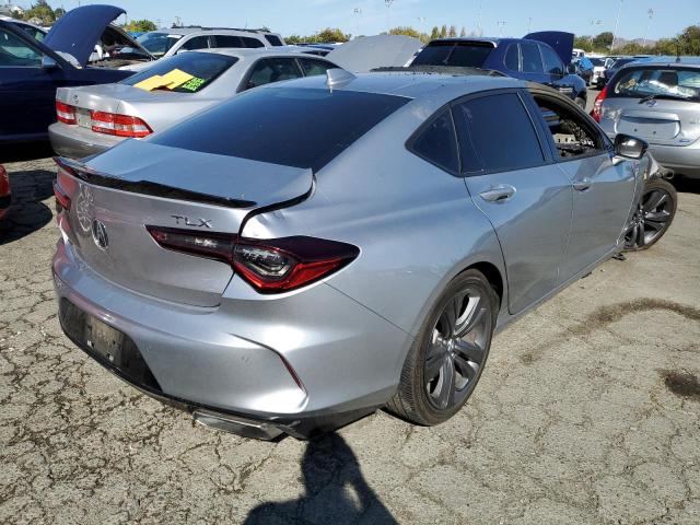 19UUB5F57NA002469 - 2022 ACURA TLX TECH A SILVER photo 3