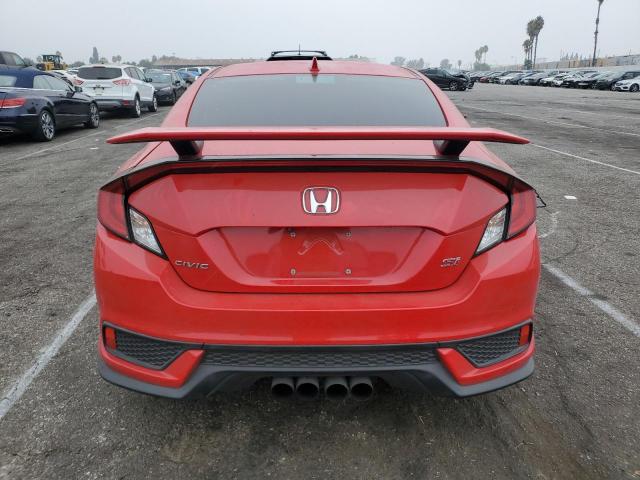 2HGFC3A5XKH751376 - 2019 HONDA CIVIC SI RED photo 6