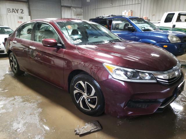 1HGCR2F35GA025661 - 2016 HONDA ACCORD LX MAROON photo 4