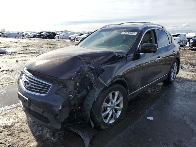 JNKAJ09F48M360271 - 2008 INFINITI EX35 BASE ბურგუნდია ფოტო 1