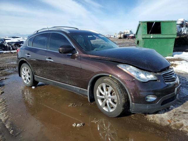 JNKAJ09F48M360271 - 2008 INFINITI EX35 BASE ბურგუნდია ფოტო 4