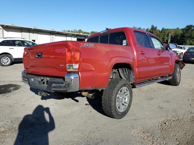 5TFAZ5CN2GX015597 - 2016 TOYOTA TACOMA DOUBLE CAB RED photo 3