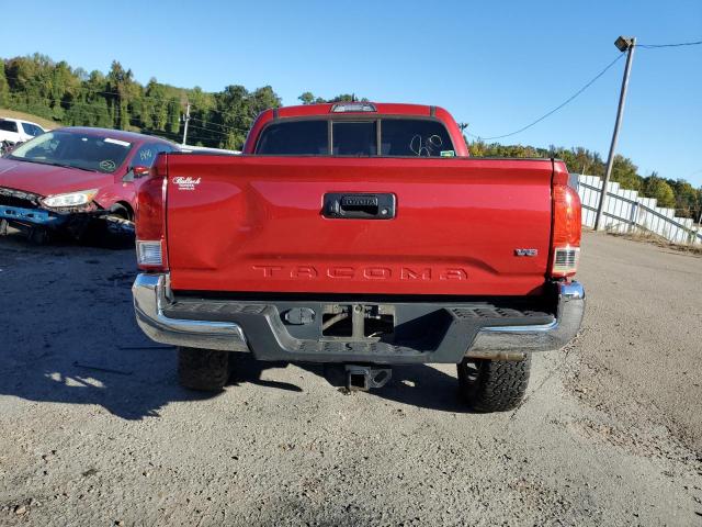 5TFAZ5CN2GX015597 - 2016 TOYOTA TACOMA DOUBLE CAB RED photo 6