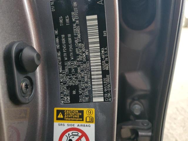 5TDKKRFHXGS132663 - 2016 TOYOTA HIGHLANDER XLE Boz foto 13