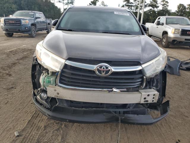 5TDKKRFHXGS132663 - 2016 TOYOTA HIGHLANDER XLE Boz foto 5