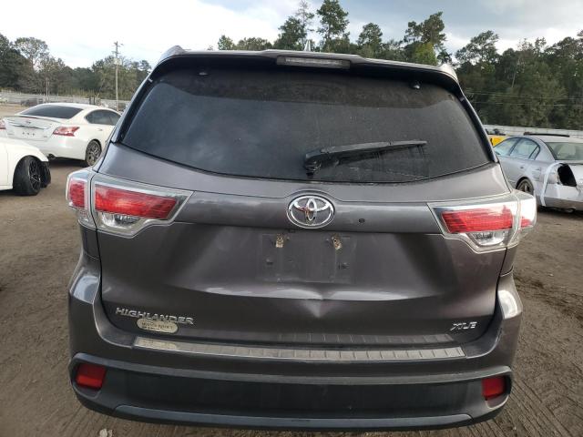5TDKKRFHXGS132663 - 2016 TOYOTA HIGHLANDER XLE Boz foto 6