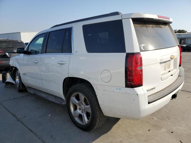 1GNSCBKC2FR597120 - 2015 CHEVROLET TAHOE C1500 LT WHITE photo 2