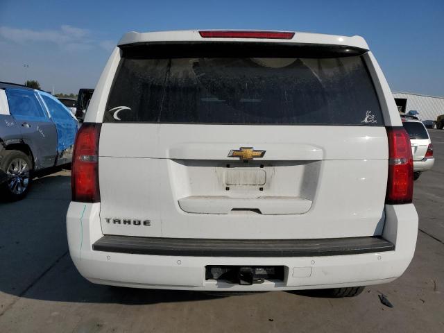 1GNSCBKC2FR597120 - 2015 CHEVROLET TAHOE C1500 LT WHITE photo 6