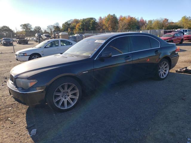 WBAGN634X3DR09830 - 2003 BMW 745 LI BLACK photo 1