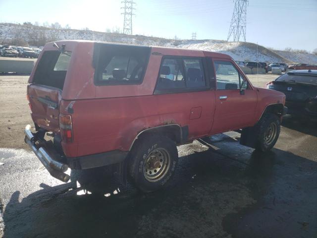 JT4RN62D4K0243812 - 1989 TOYOTA 4RUNNER RN60 RED photo 3