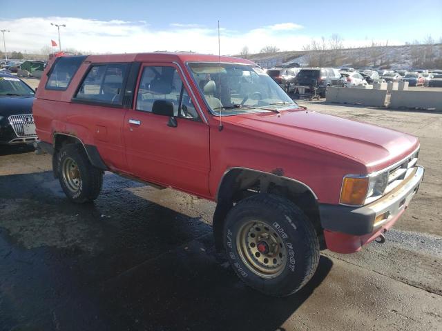 JT4RN62D4K0243812 - 1989 TOYOTA 4RUNNER RN60 RED photo 4