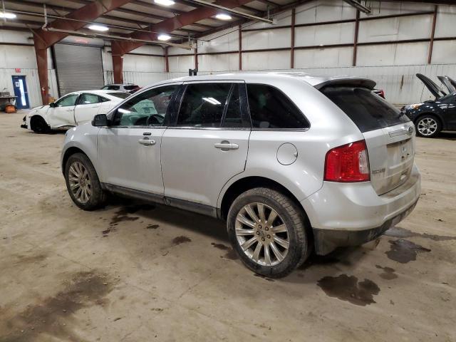 2FMDK3GCXDBA62924 - 2013 FORD EDGE SEL SE SILVER photo 2