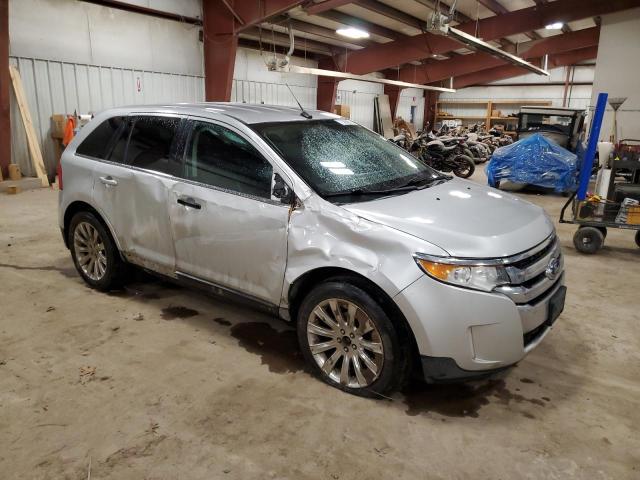 2FMDK3GCXDBA62924 - 2013 FORD EDGE SEL SE SILVER photo 4