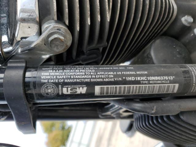 1HD1KHC10NB637613 - 2022 HARLEY-DAVIDSON FLTRX 蓝色 照片 10