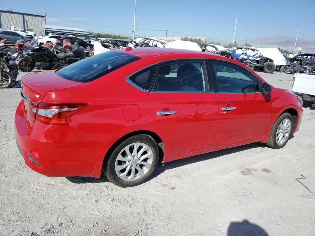 3N1AB7AP3JL663203 - 2018 NISSAN SENTRA S RED photo 3