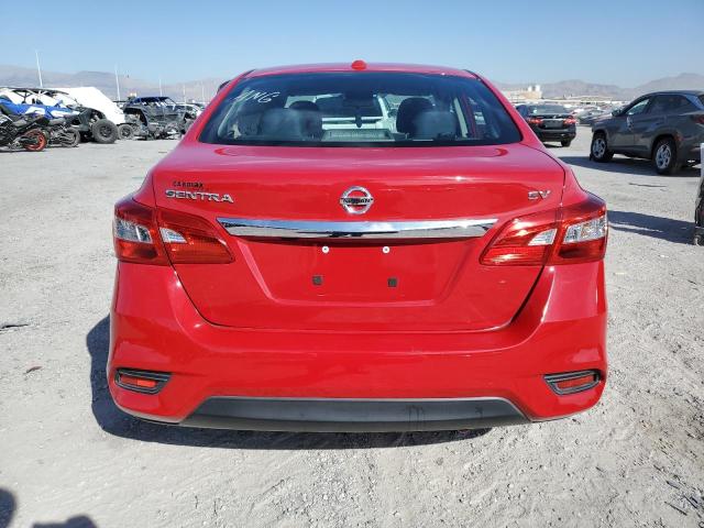 3N1AB7AP3JL663203 - 2018 NISSAN SENTRA S RED photo 6