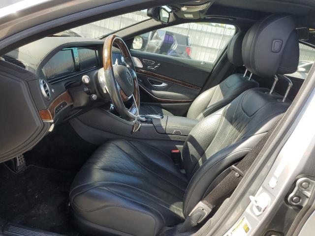 WDDUG8FB8FA105267 - 2015 MERCEDES-BENZ S 550 4MATIC GRAY photo 7