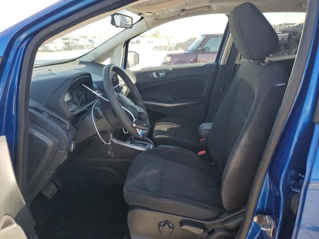 MAJ3S2GE1MC401023 - 2021 FORD ECOSPORT SE BLUE photo 7
